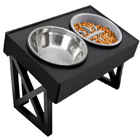 BEBEDERO Y COMEDERO PARA MASCOTAS ELEVADO WAGGS PETF1081 SKU892